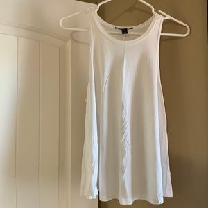 Forever 21 White Muscle Tank